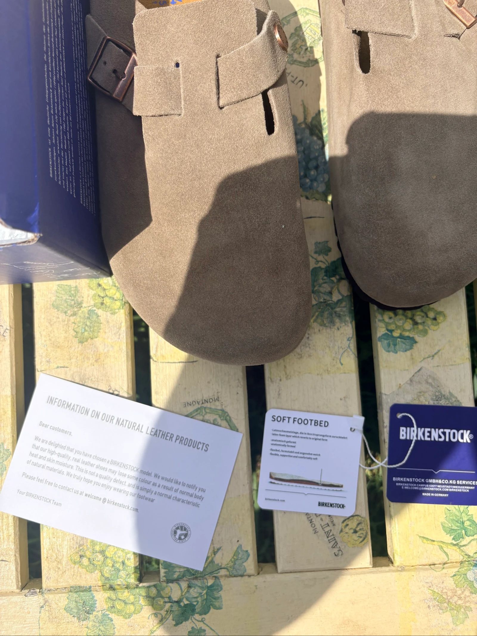 Birkenstock Boston – Taupe – Taille 44 – photo 3